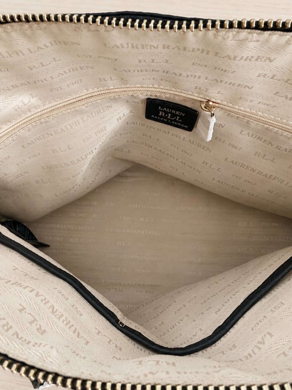 Lauren Ralph Lauren Floral Dome Satchel - Picture 3 of 4